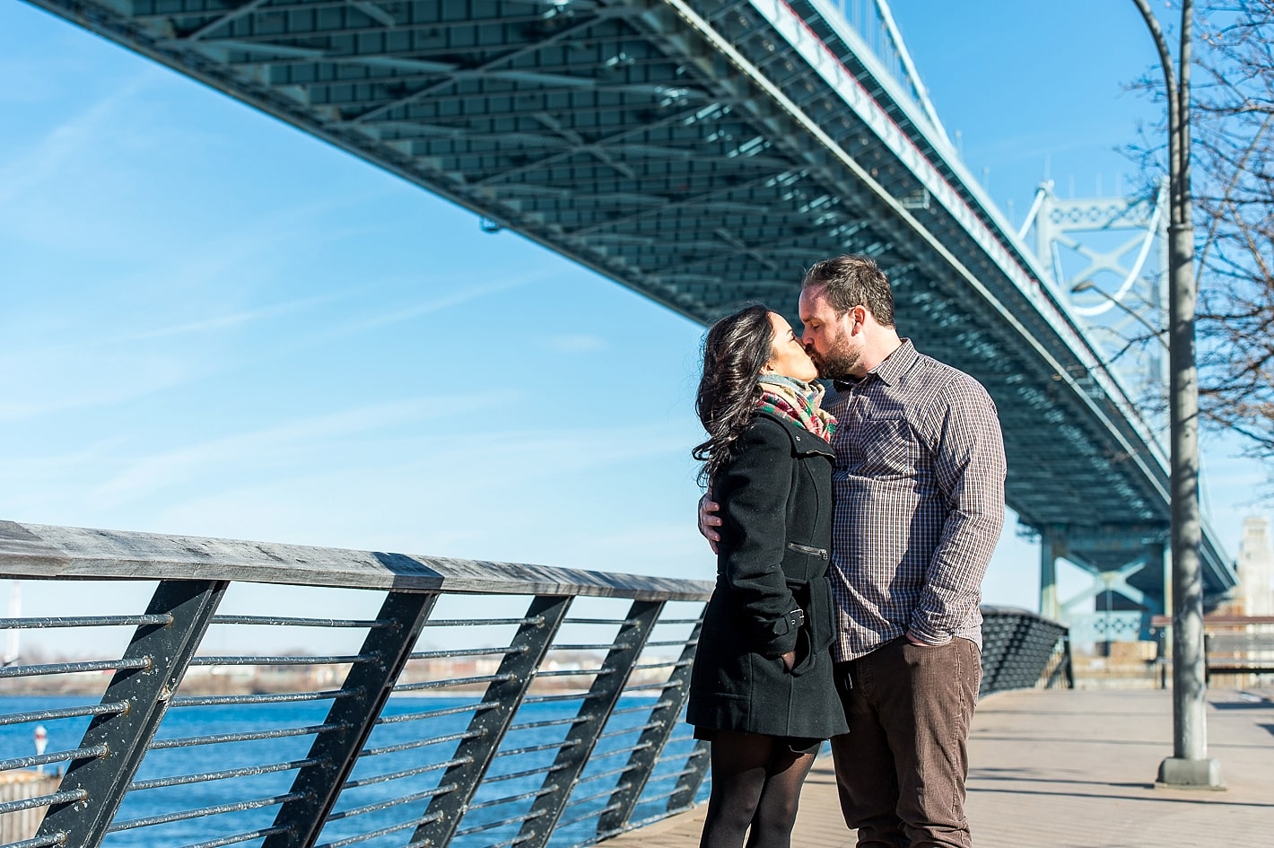 Race Street Pier Engagement Photos