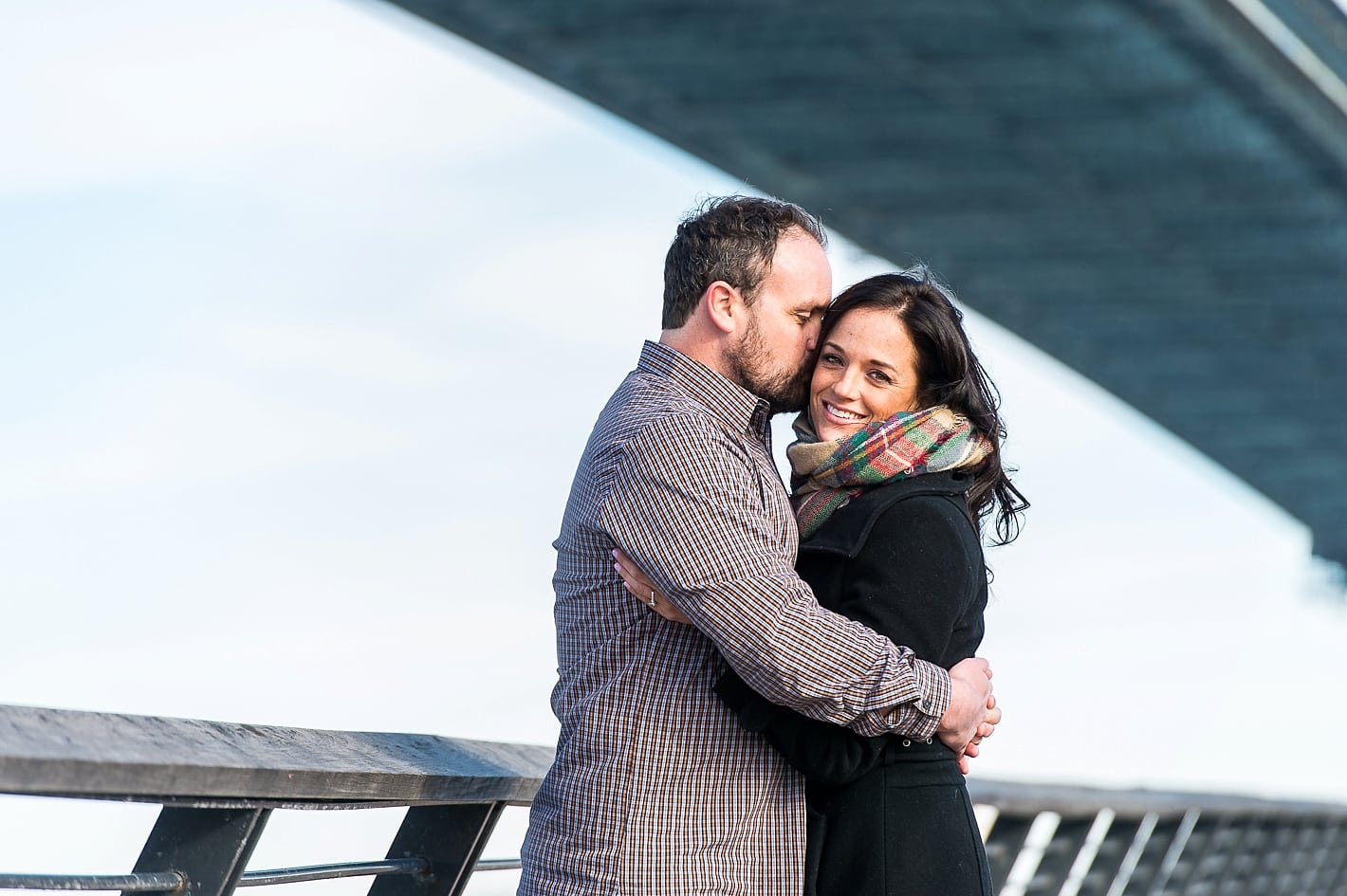 Ben Franklin Bridge Engagement Background