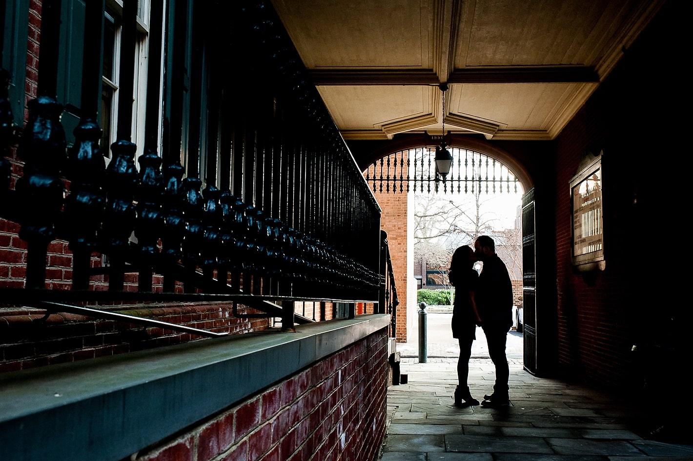 Old City Philadelphia Engagement Photos