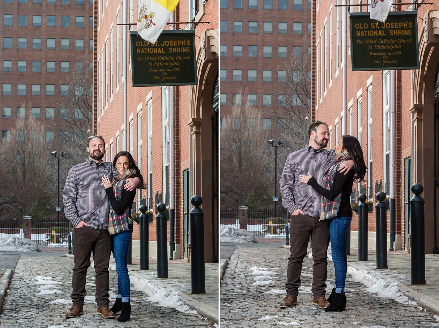 Downtown Philadelphia Engagement Photos