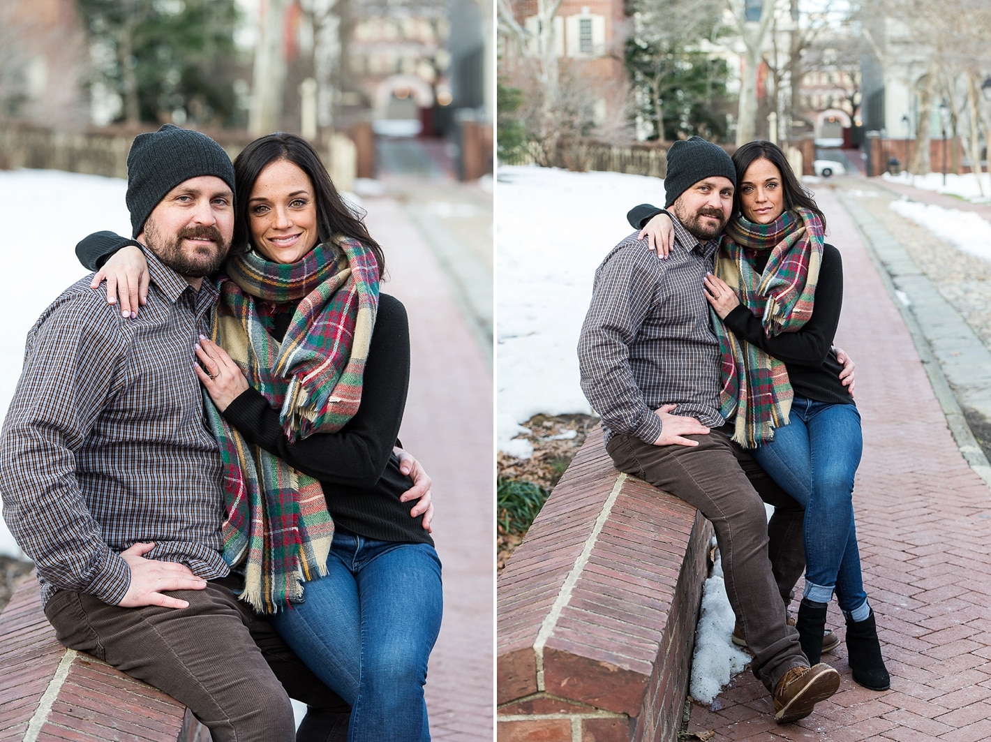 2nd Street Bank Engagement Photos