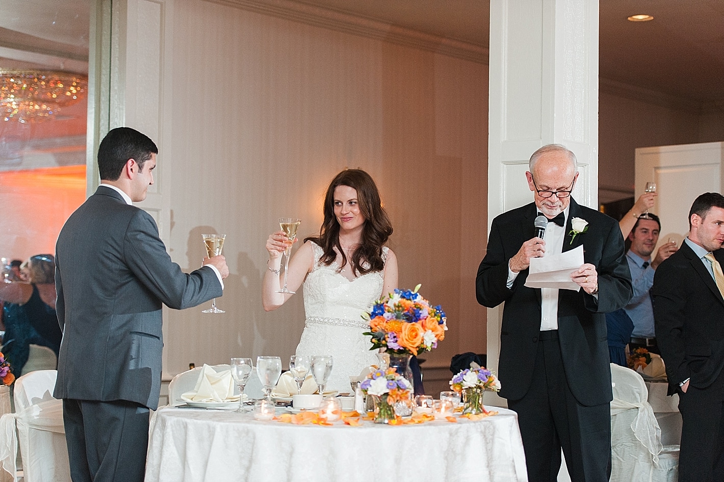 Great Wedding Toast Photos