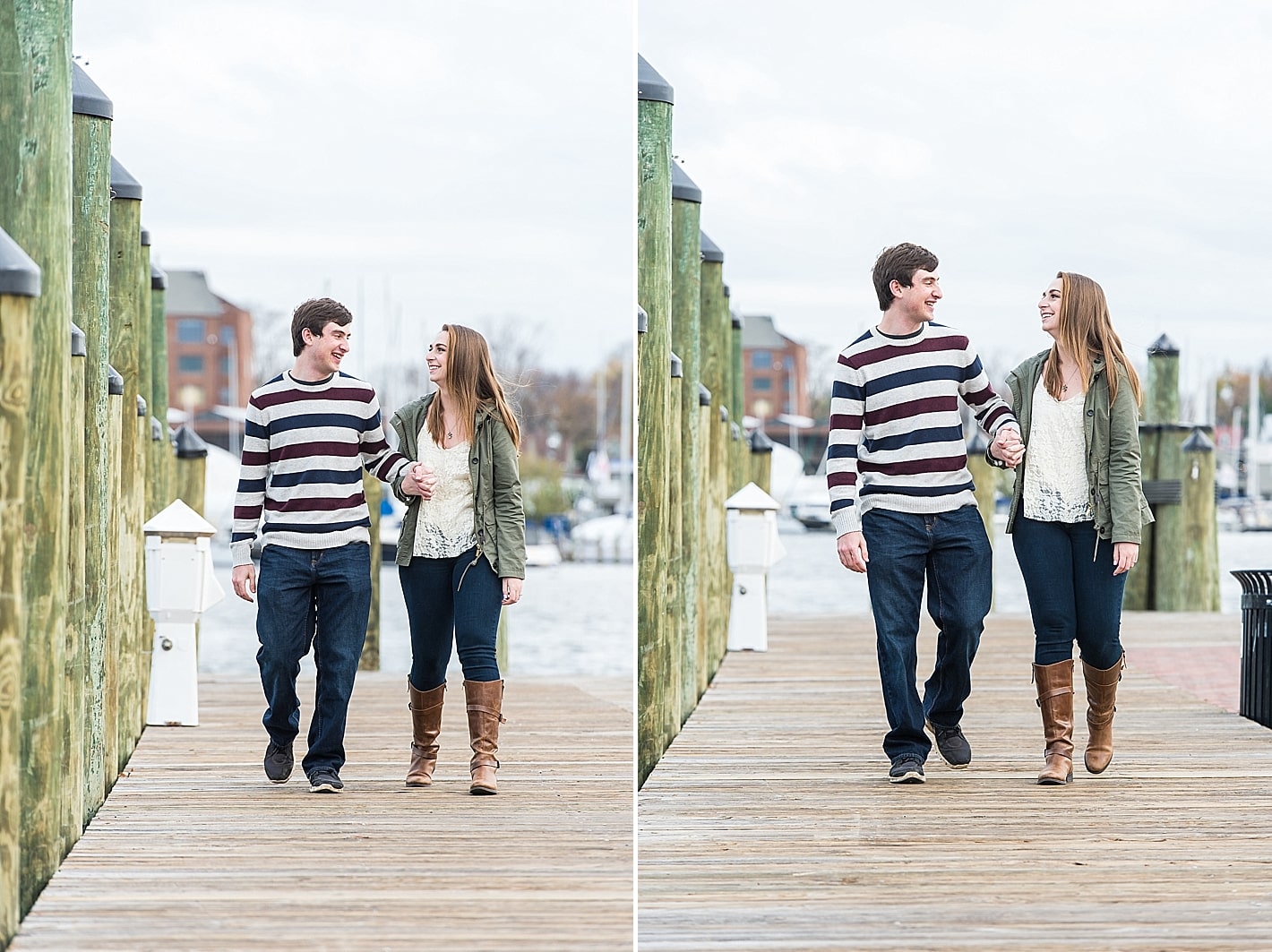 Annapolis City Dock Engagement