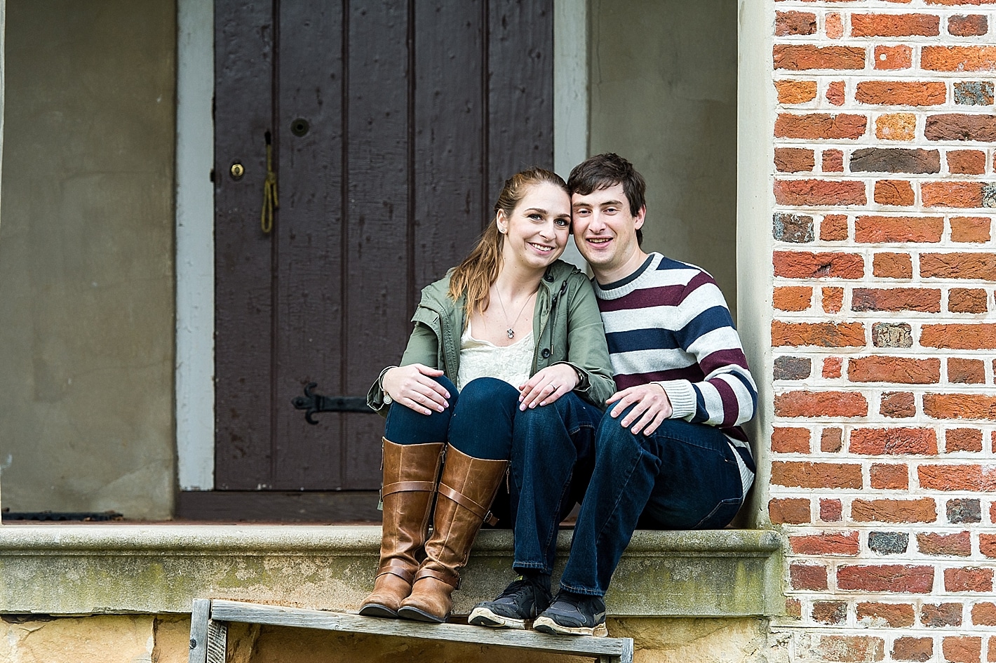 Engagement Photos in Downtown Annapolis