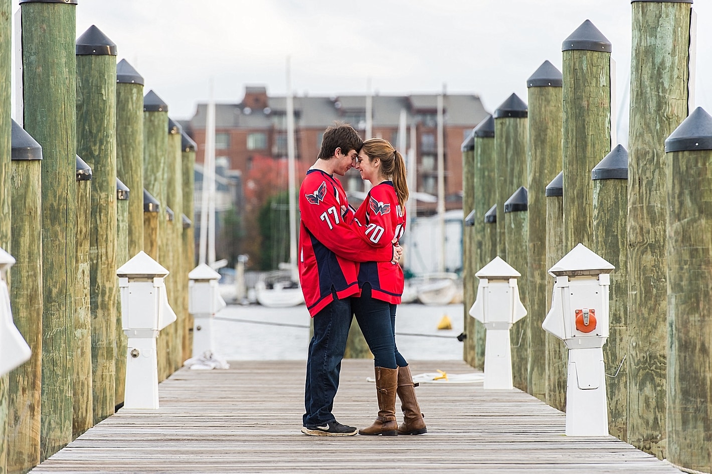 City Dock Engagement Photos