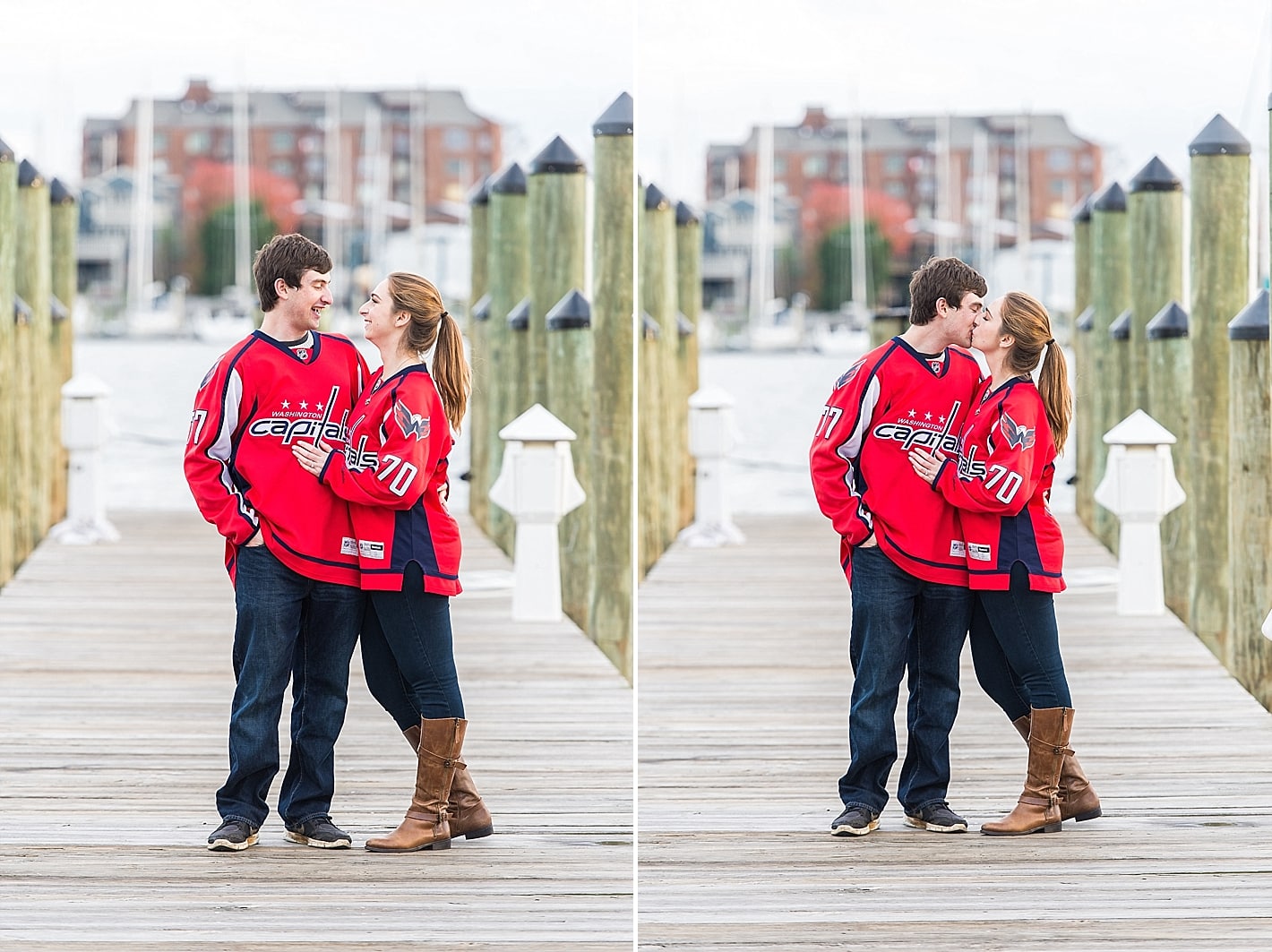 City Dock Engagement Photos