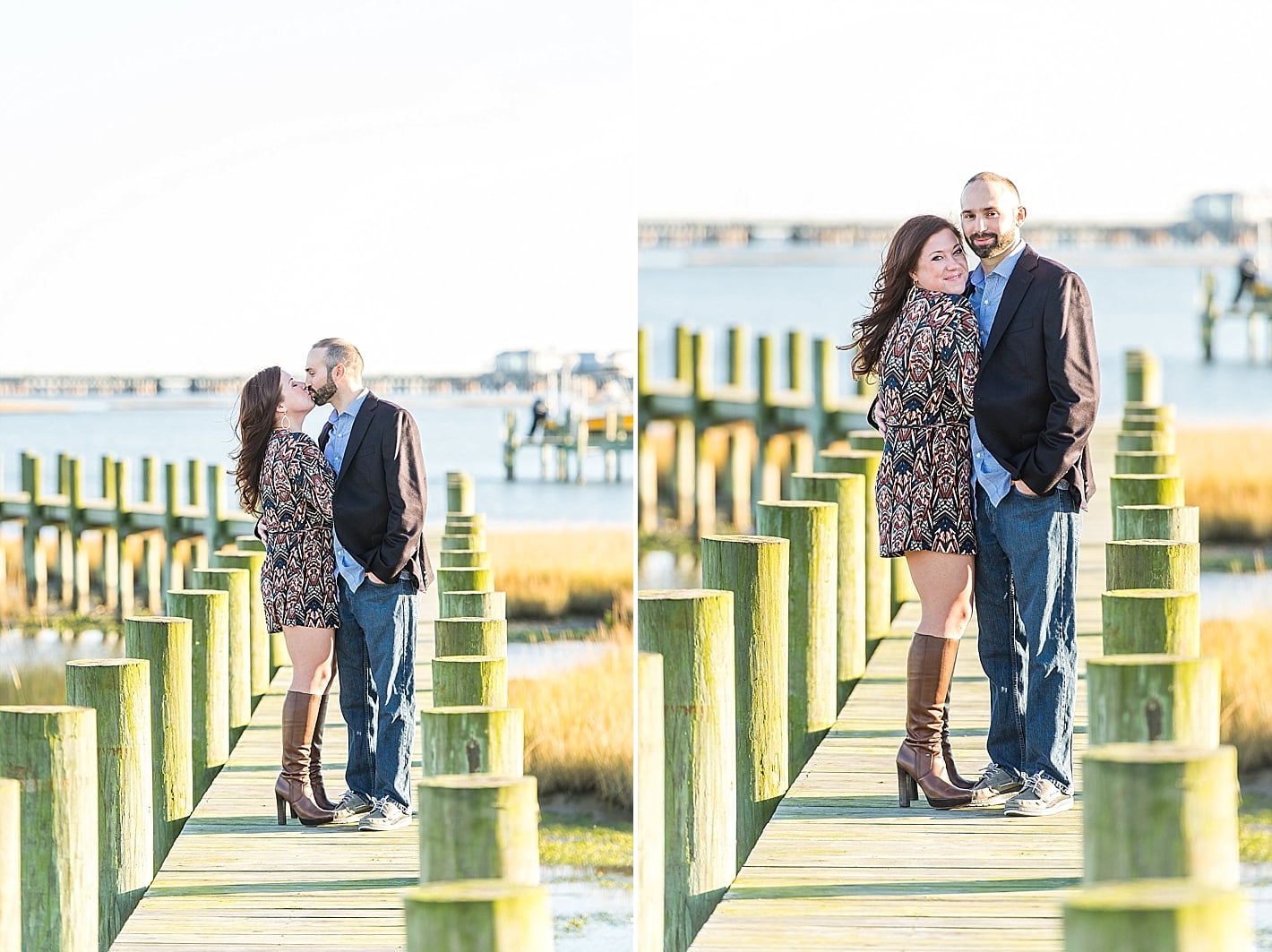 Ocean City Maryland Engagement Photos