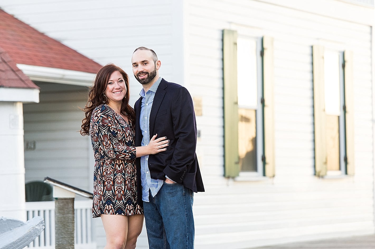 Engagement Photos on the Ocean City Boardwalk