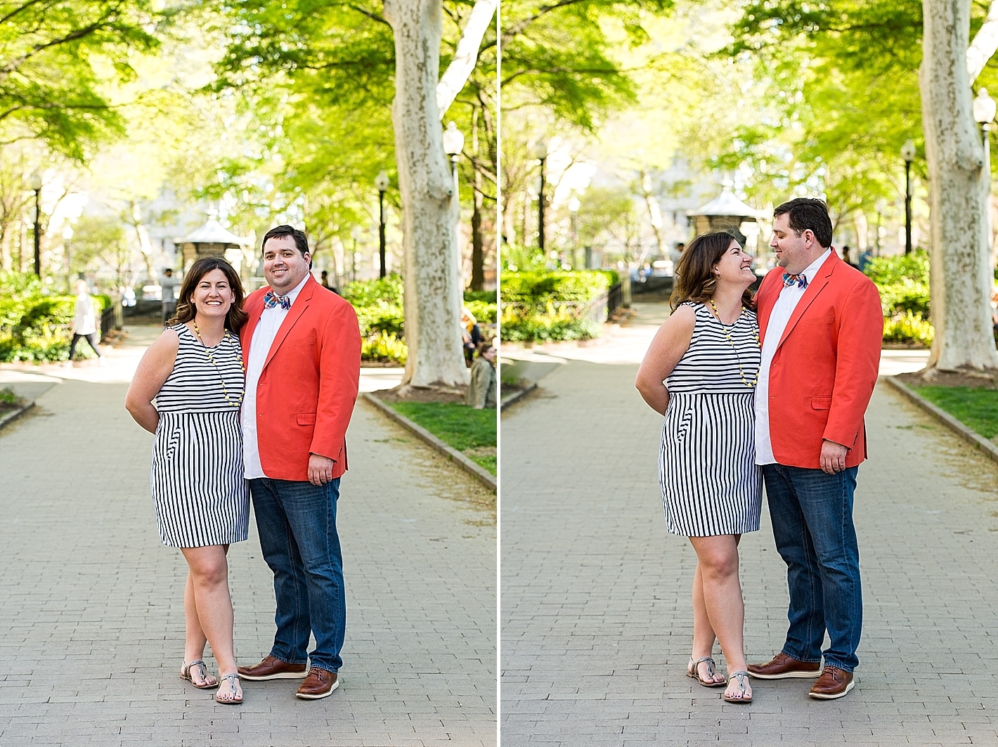 Rittenhouse Square Engagement Session