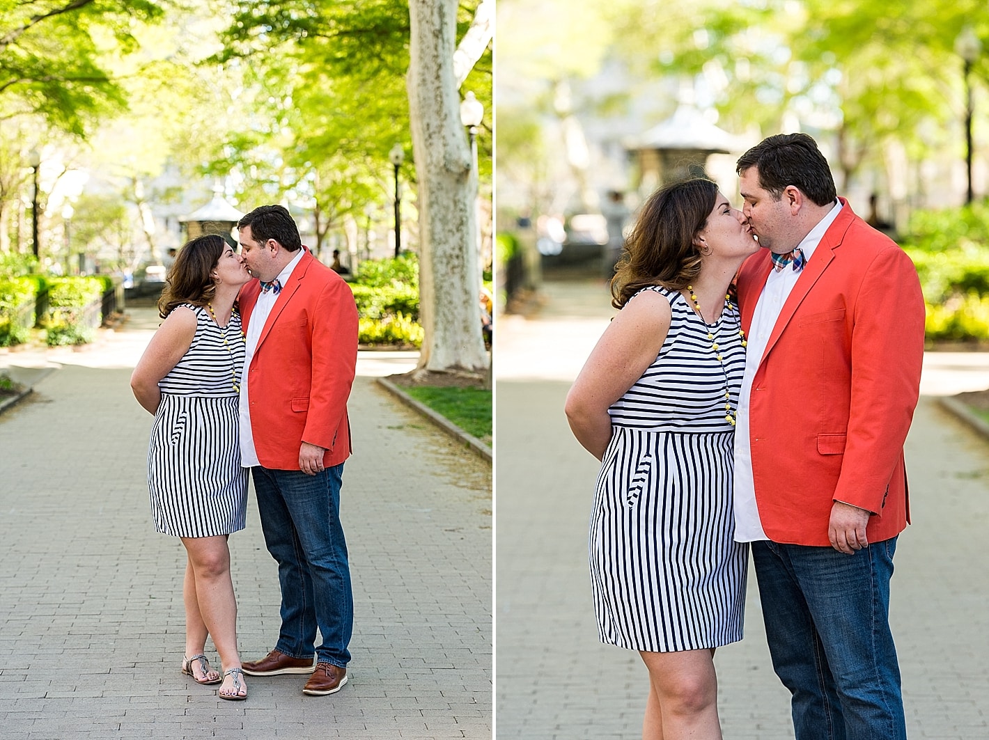 Rittenhouse Square Engagement Session