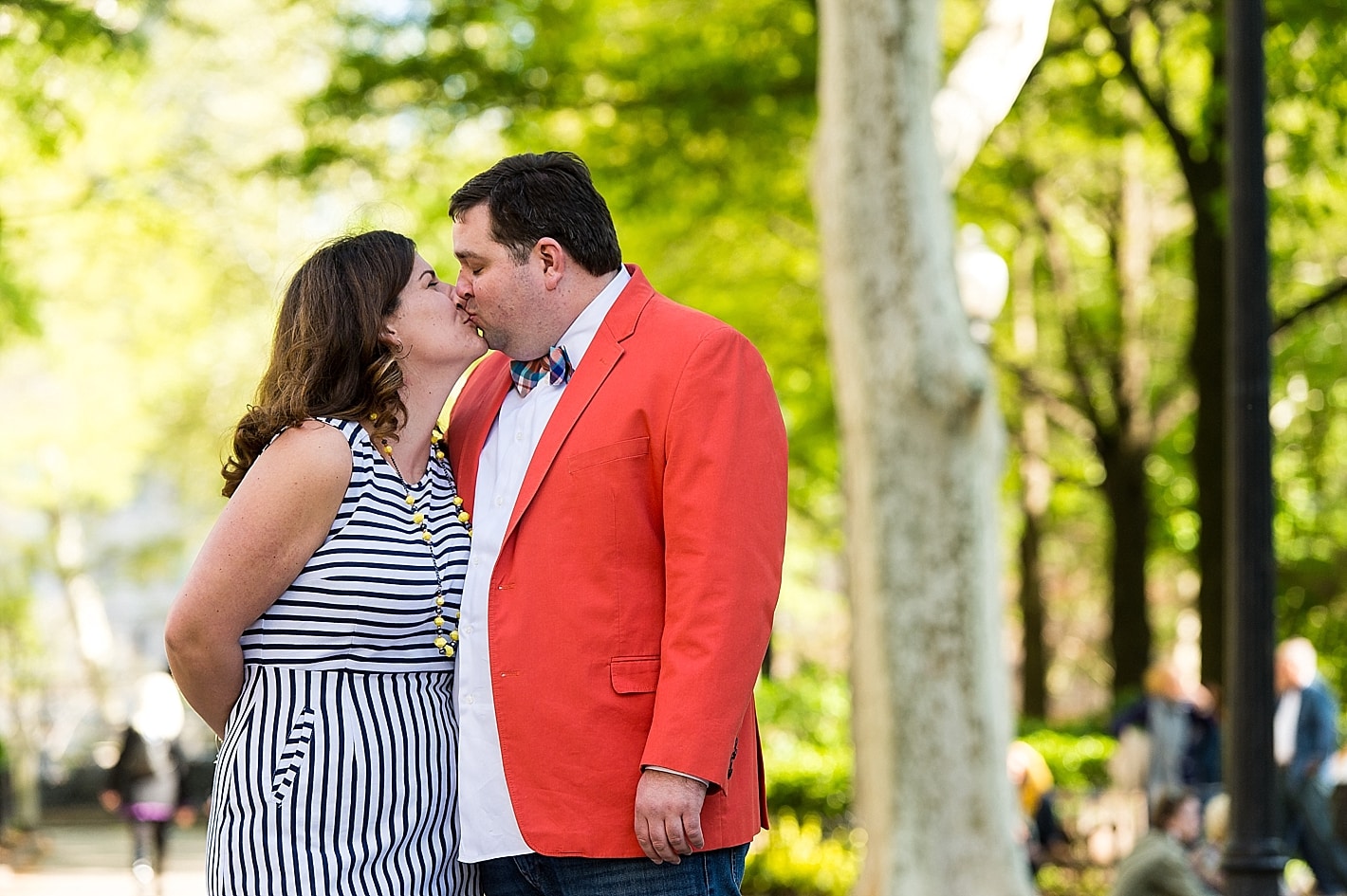 Engagement Session in Rittenhouse Square