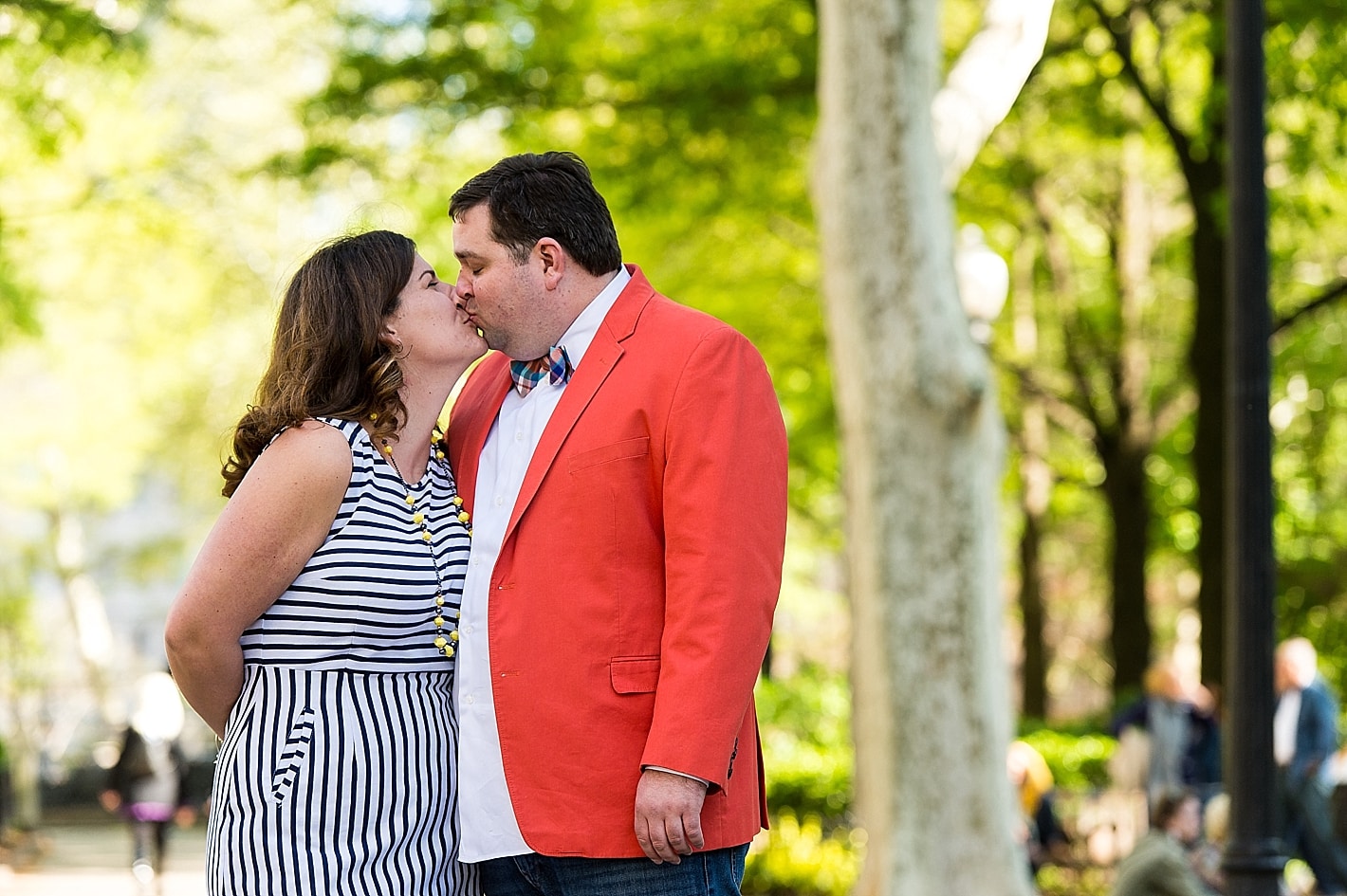Engagement Session in Rittenhouse Square