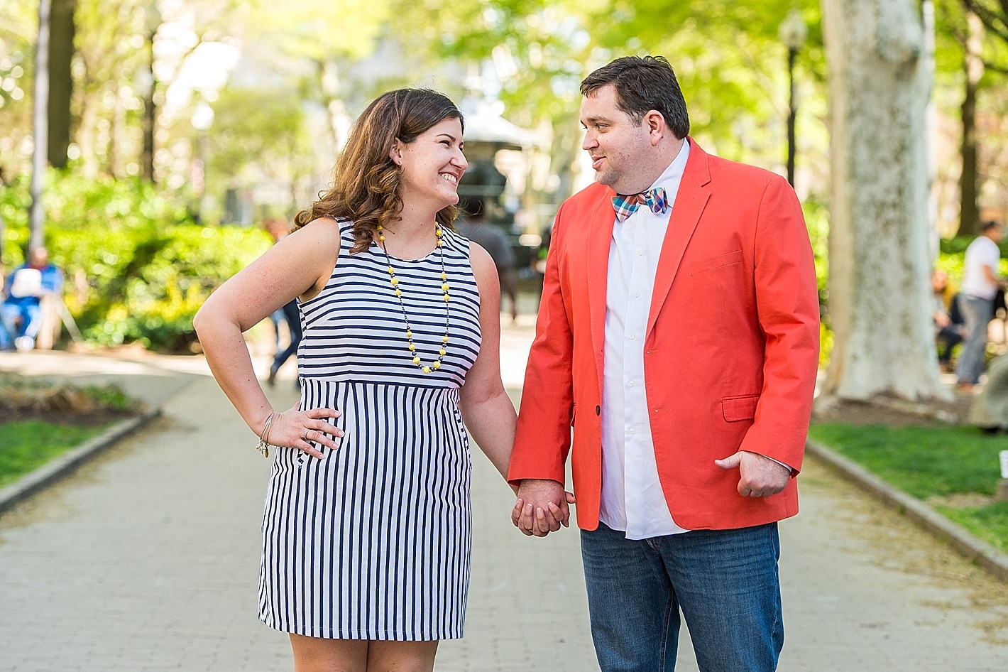 Rittenhouse Square Engagement Photos