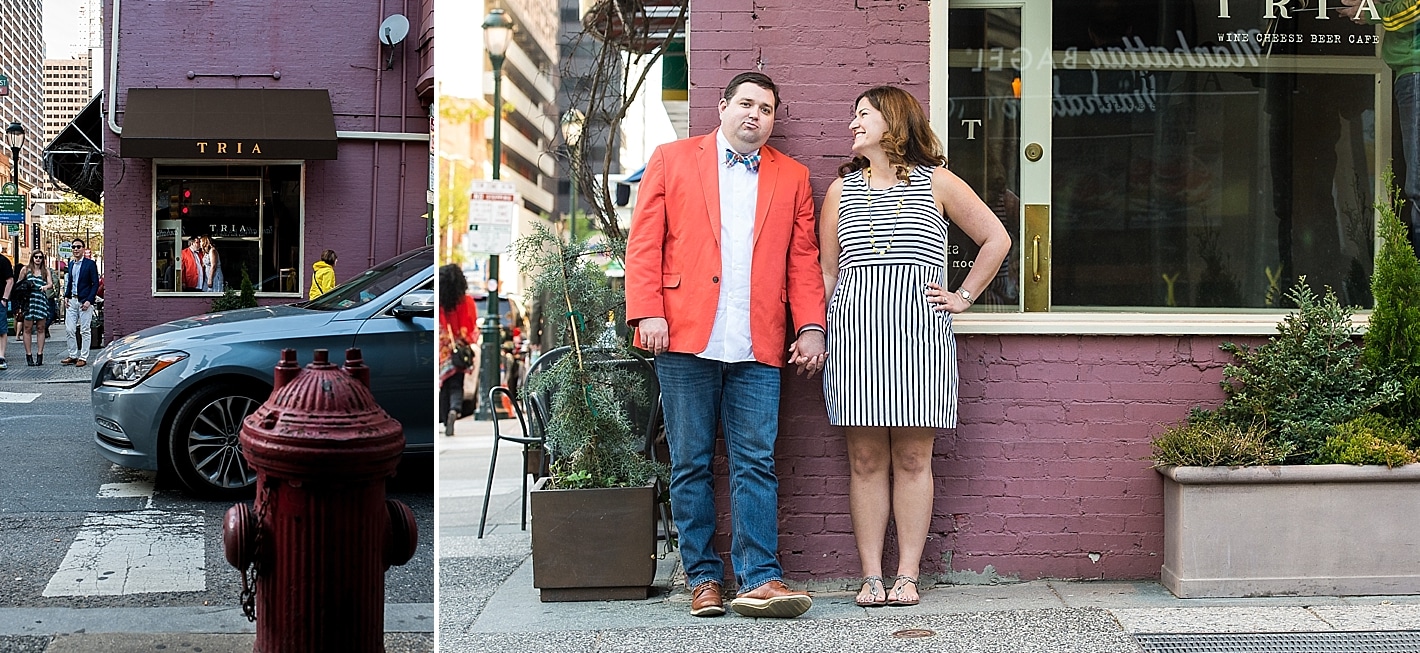 Wine Bar Engagment Photos