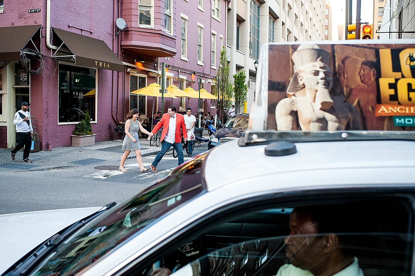 Engagement Photos at Tria Restaurant Philadelphia