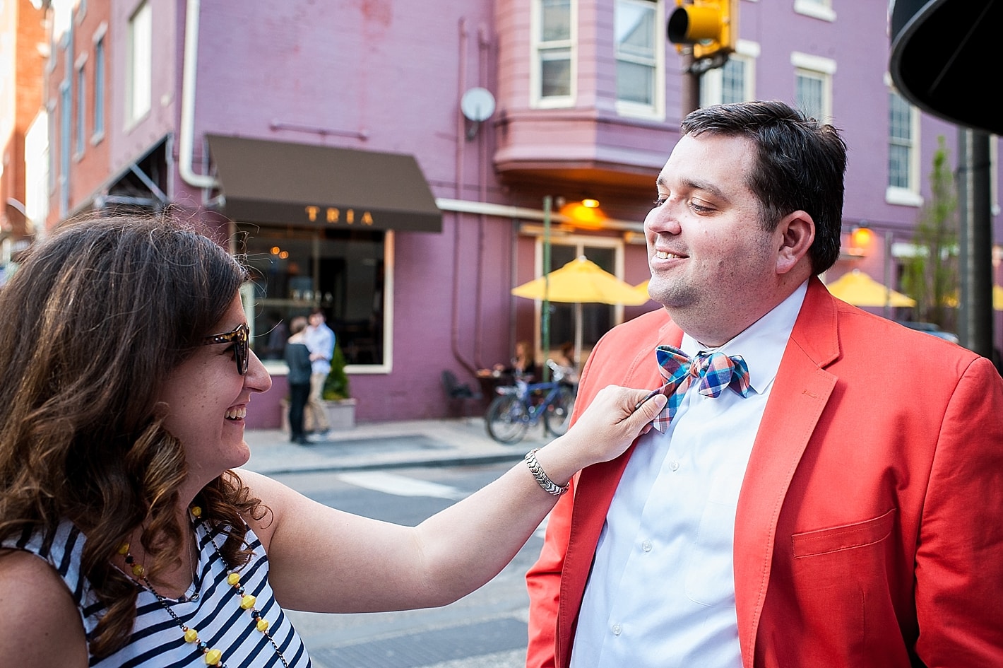 Engagement Photos at Tria Restaurant Philadelphia