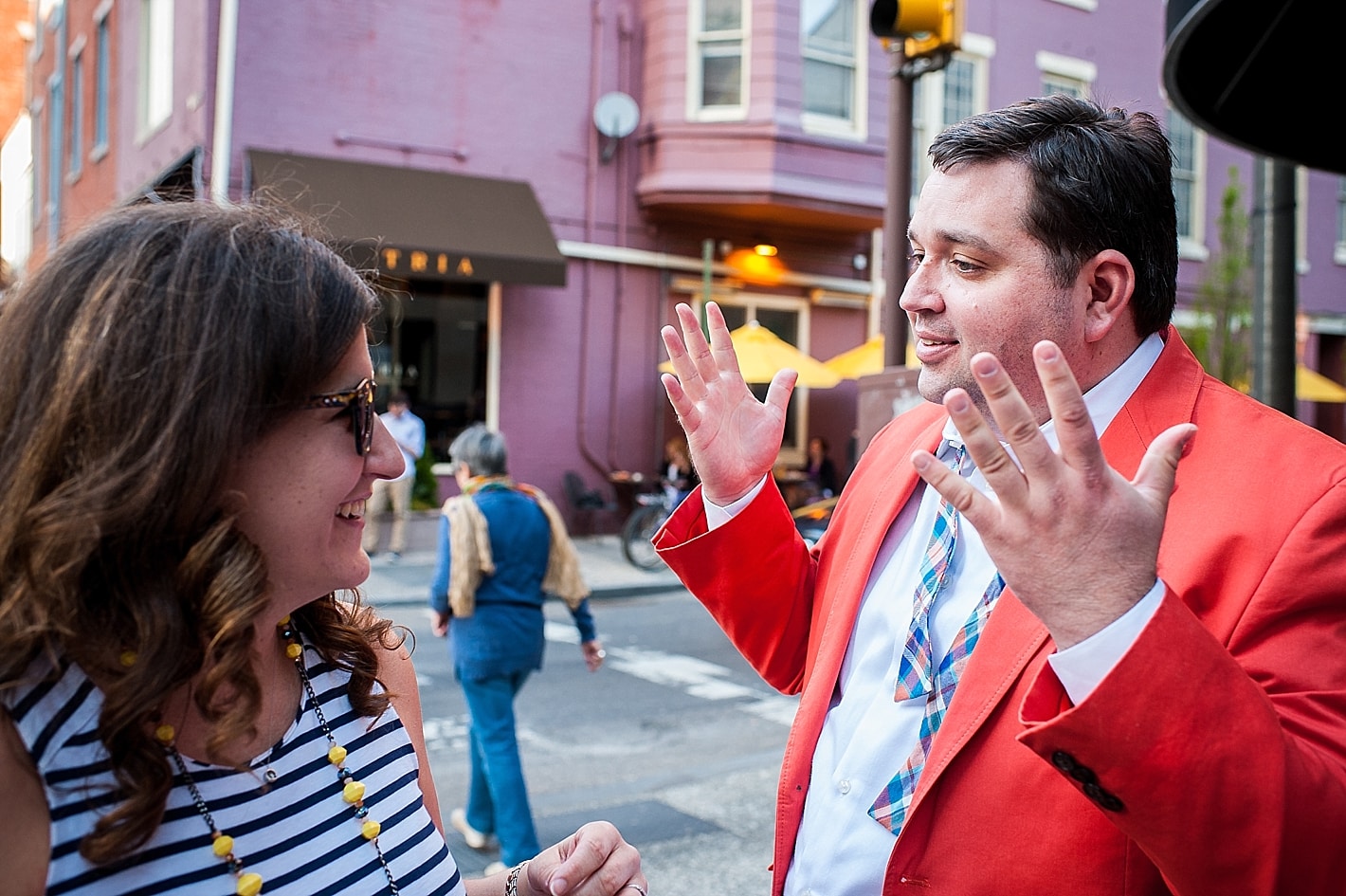 Emily + Chris Rittenhouse Square Philadelphia Engagement