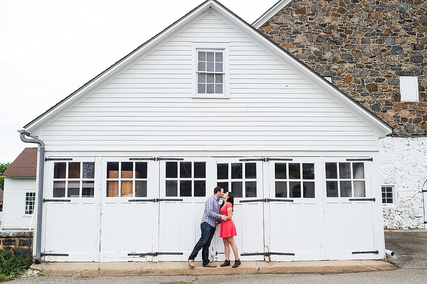 Bride and Groom at Goodstay Gardens University of Delaware Photos