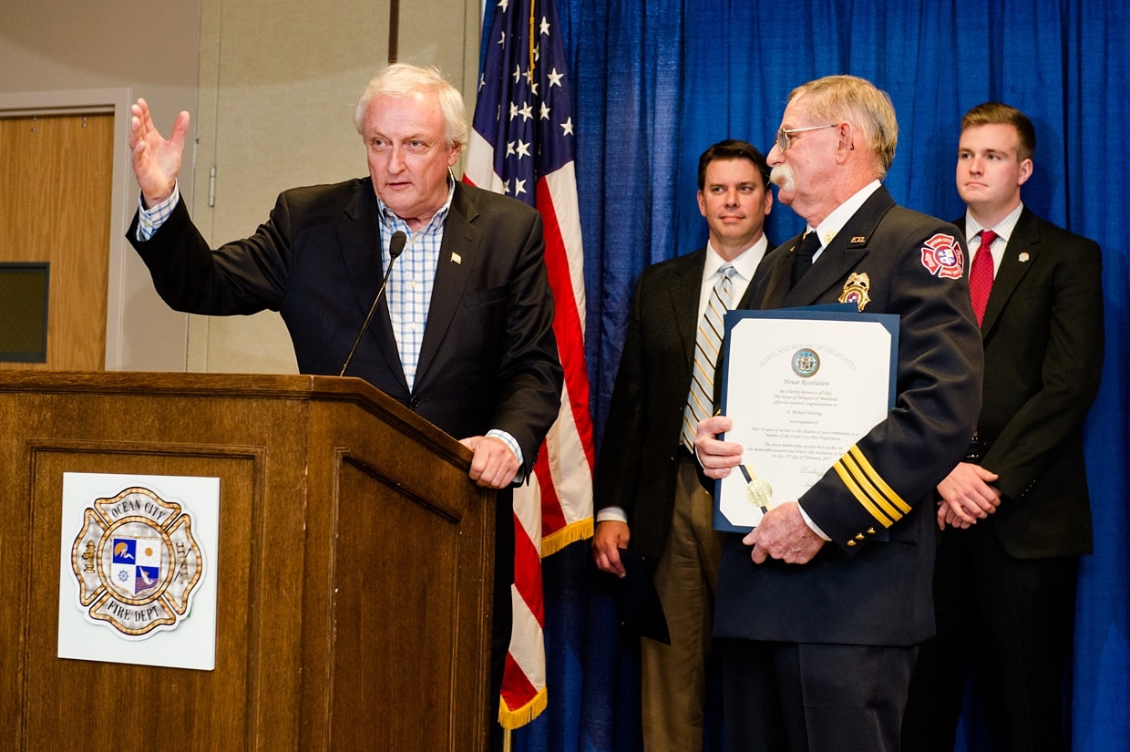 Ocean City Fire Department Medals Day Awards Ceremony