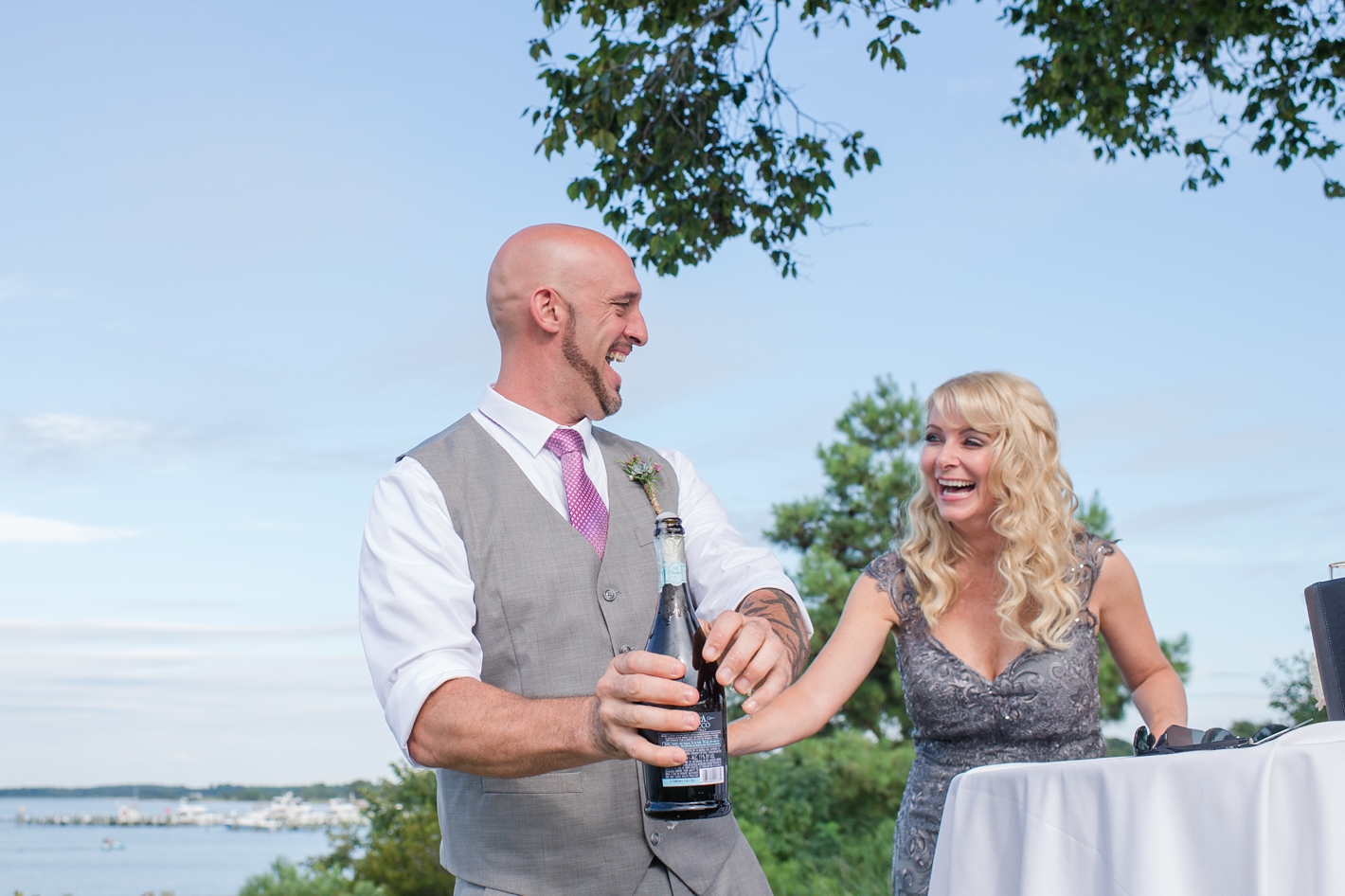 Champagne Toast at Wedding