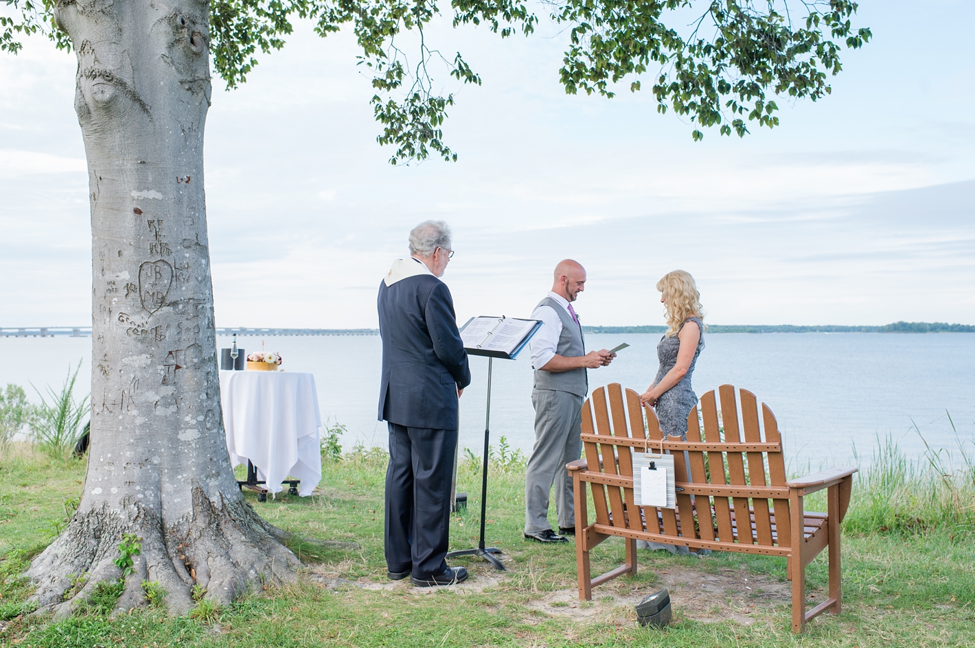 Private Wedding Ceremony Eastern Shore of Maryland